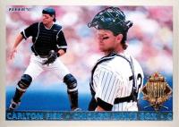 1993 Fleer Final Edition Diamond Tribute #4 Carlton Fisk Baseball Card