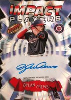 2024 Bowman's Best Impact Players Autographs #IPADC Dylan Crews Lava Baseball Card
