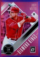 2018 Panini Donruss Optic #4 Joey Votto Purple Baseball Card