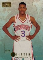 1996 Skybox Premium #85 Allen Iverson Basketball Card