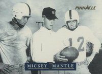 1992 Pinnacle Mickey Mantle #24 Mick & Stan Baseball Card