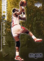 1998 Upper Deck Black Diamond #1 Michael Jordan Triple Basketball Card