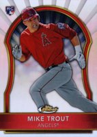 2011 Finest #94 Mike Trout Refractor Baseball Card