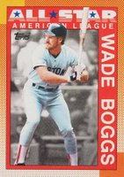 1990 Topps #387 Wade Boggs Baseball Card