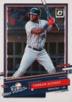 2020 Panini Donruss Optic the Rookies #R1 Yordan Alvarez Baseball Card