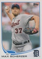 2013 Topps #37 Max Scherzer Baseball Card