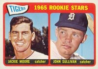 1965 Topps #593 Moore/Sullivan Short Print Baseball Card