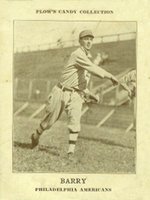 1912 Plow's Candy # Jack Barry Baseball Card