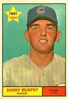 1961 Topps #214 Danny Murphy Baseball Card