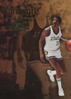 2011 Fleer Retro Metal Championship Hardware #3H Magic Johnson Basketball Card