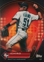 2011 Topps Prime 9 Player of the Week #PNR8 Ichiro Suzuki Baseball Card
