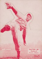 1934 Batter Up #5 Carl Hubbell Baseball Card