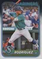 2024 Topps #44 Julio Rodriguez Baseball Card