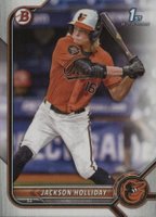 2022 Bowman Draft #BD168 Jackson Holliday Baseball Card