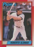 1990 Topps #517 Roberto Alomar Baseball Card