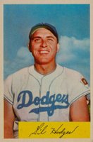 1954 Bowman #138b Gil Hodges .992/.991 Field Avg. Baseball Card