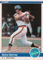 1984 Fleer #628 Steve Garvey Baseball Card