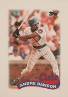 1989 Topps Mini League Leaders #3 Andre Dawson Baseball Card
