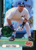 1999 Upper Deck Ionix #R41 Derek Jeter Reciprocal Baseball Card