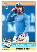 2025 Topps Heritage #274 Luisangel Acuna Image Variation Baseball Card