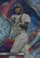 2022 Topps Cosmic Chrome #12 Luis Robert Nucleus Refractor Baseball Card