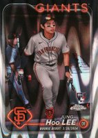 2024 Topps Chrome Update #USC185 Jung-Hoo Lee Raywave Refractor Baseball Card