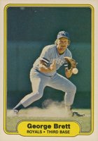 1982 Fleer #405 George Brett Baseball Card