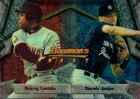 1994 Bowman's Best  #95 Barry Larkin/Derek Jeter Baseball Card