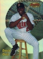 1998 Bowman's Best #173 David Ortiz Refractor Baseball Card