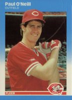 1987 Fleer Update Glossy #U-94 Paul O'Neill Baseball Card