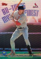 1999 Topps All-Topps Mystery Finest #M3 Mark Mcgwire Refractor Baseball Card