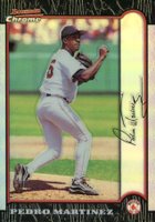 1999 Bowman Chrome #19 Pedro Martinez Refractor Baseball Card
