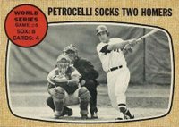 1968 O-Pee-Chee #156 World Series Game #6 Petrocelli Socks Two Homers Baseball Card