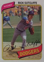 1980 Topps #544 Rick Sutcliffe Baseball Card
