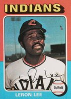 1975 Topps Mini #506 Leron Lee Baseball Card