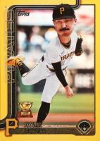 2025 Topps #98 Paul Skenes Big Head Variation-Gold Baseball Card