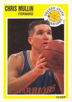 1989 Fleer #55 Chris Mullin Basketball Card