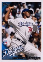 2010 Topps Update #US114 Kenley Jansen Baseball Card