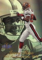 1998 Flair Showcase  #6 Jerry Rice Row 3 Football Card