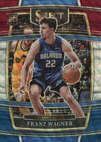 2021 Panini Select #15 Franz Wagner Tri-Color Prizm Basketball Card