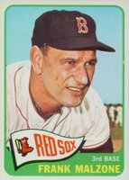 1965 Topps #315 Frank Malzone Baseball Card