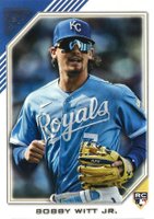 2022 Topps Gallery #200 Bobby Witt Jr. Baseball Card