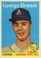 1958 Topps #139 George Brunet Baseball Card