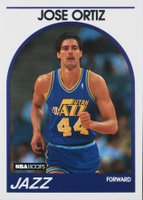 1989 Hoops #223 Jose Ortiz Basketball Card