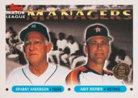 1993 Topps #506 Art Howe/Sparky Anderson Colorado Rockies Inaugural Baseball Card