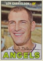 1967 Topps #469 Len Gabrielson Baseball Card