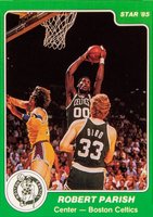 1984 Star #10 Robert Parish Basketball Card