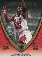2008 Upper Deck Jordan Legacy  #713 Michael Jordan Basketball Card