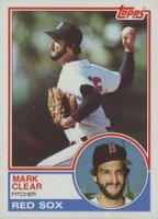1983 Topps #162 Mark Clear Baseball Card
