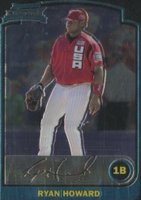 2003 Bowman Chrome Draft Picks #138 Ryan Howard Baseball Card